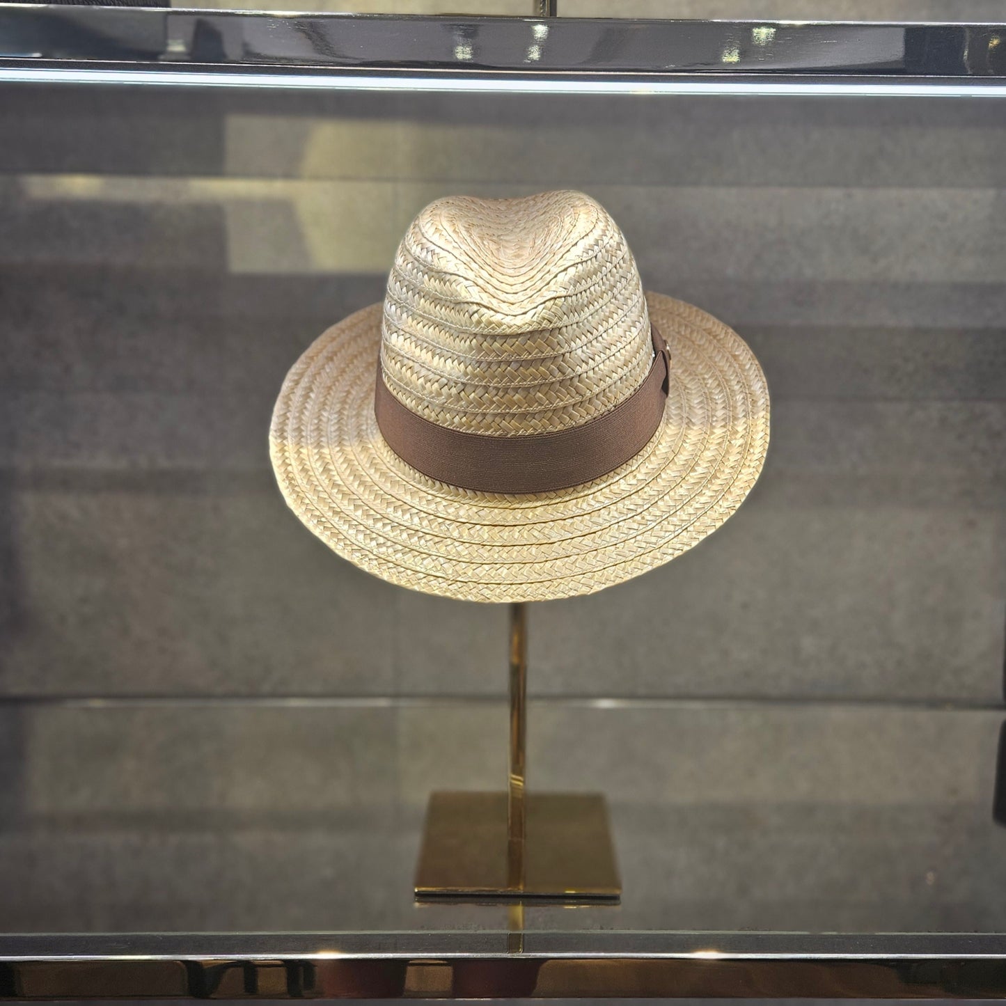 CLASSIC FEDORA STRAW HAT