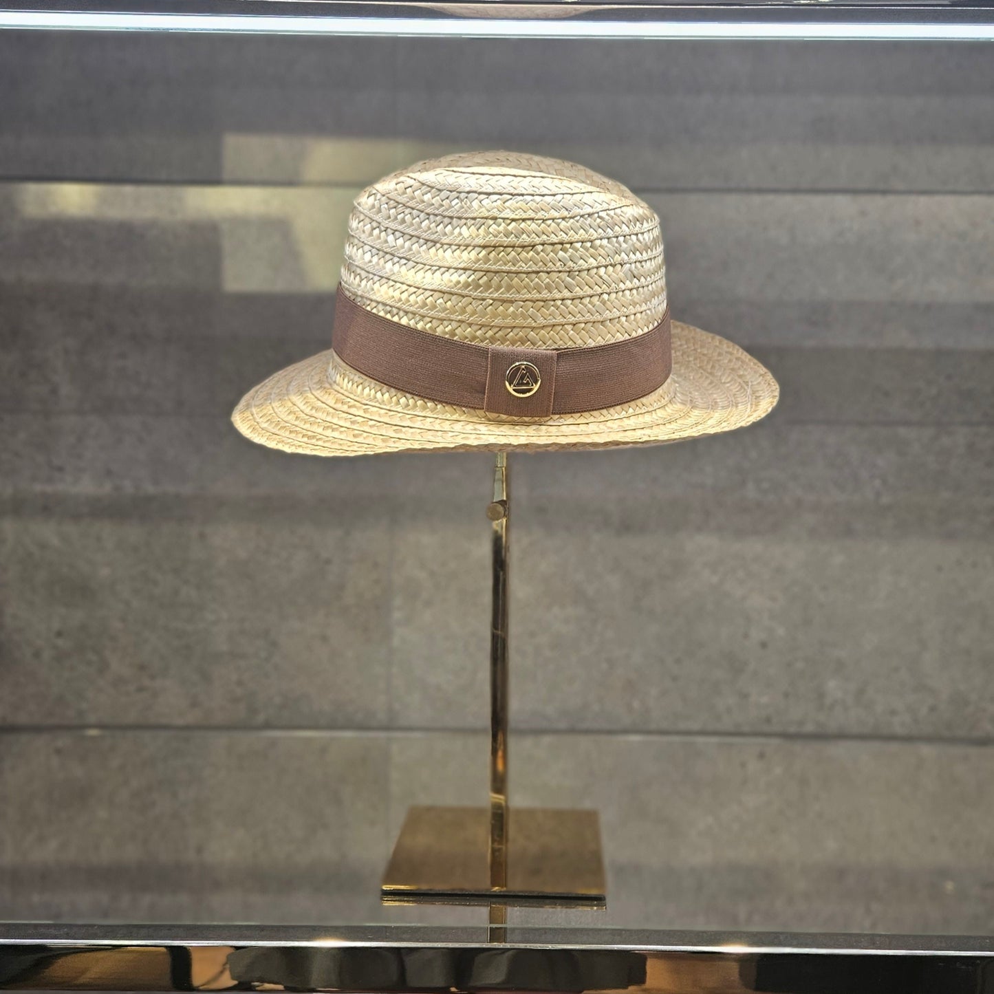 CLASSIC FEDORA STRAW HAT