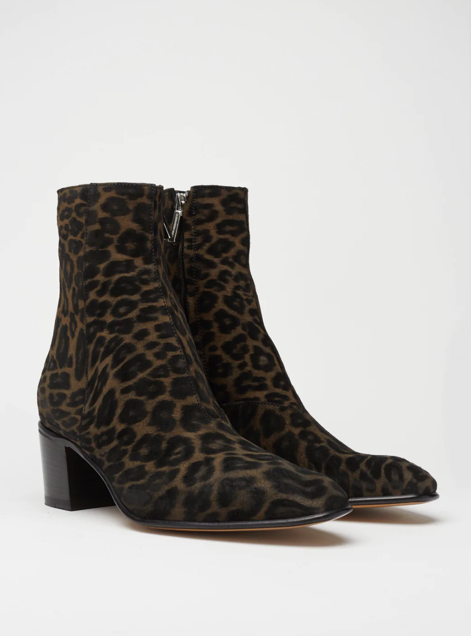 JUAN BOOTS 60MM SUEDE LEO