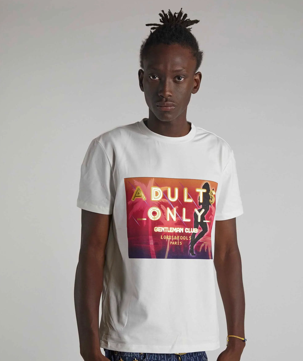 “ADULTS ONLY” T-SHIRT